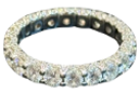 AR04 - FULL ETERNITY RING (size: 9 - 20)-huwagroup