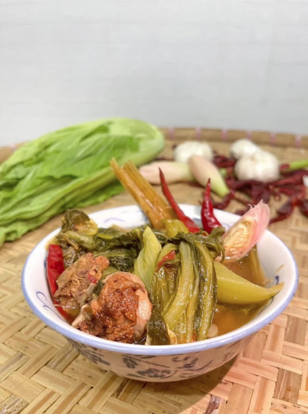 M18 -ASSAM MUSTARD GREEN (550g+/-)  酸辣芥菜 -huwagroup