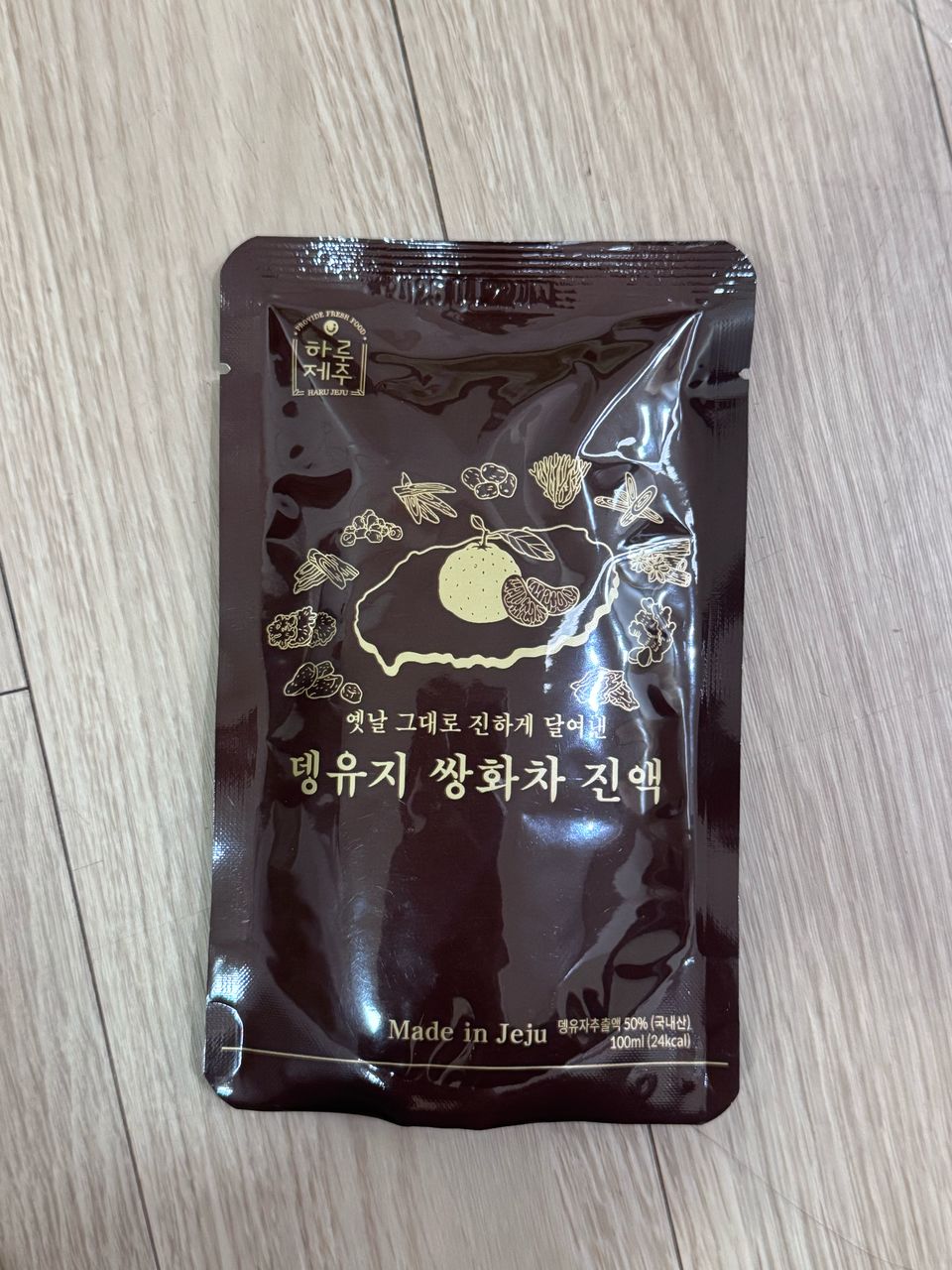DK40 - JEJU DANGYUJA SSANGHWA TEA 济州丹柚双和茶（100ml）-huwagroup