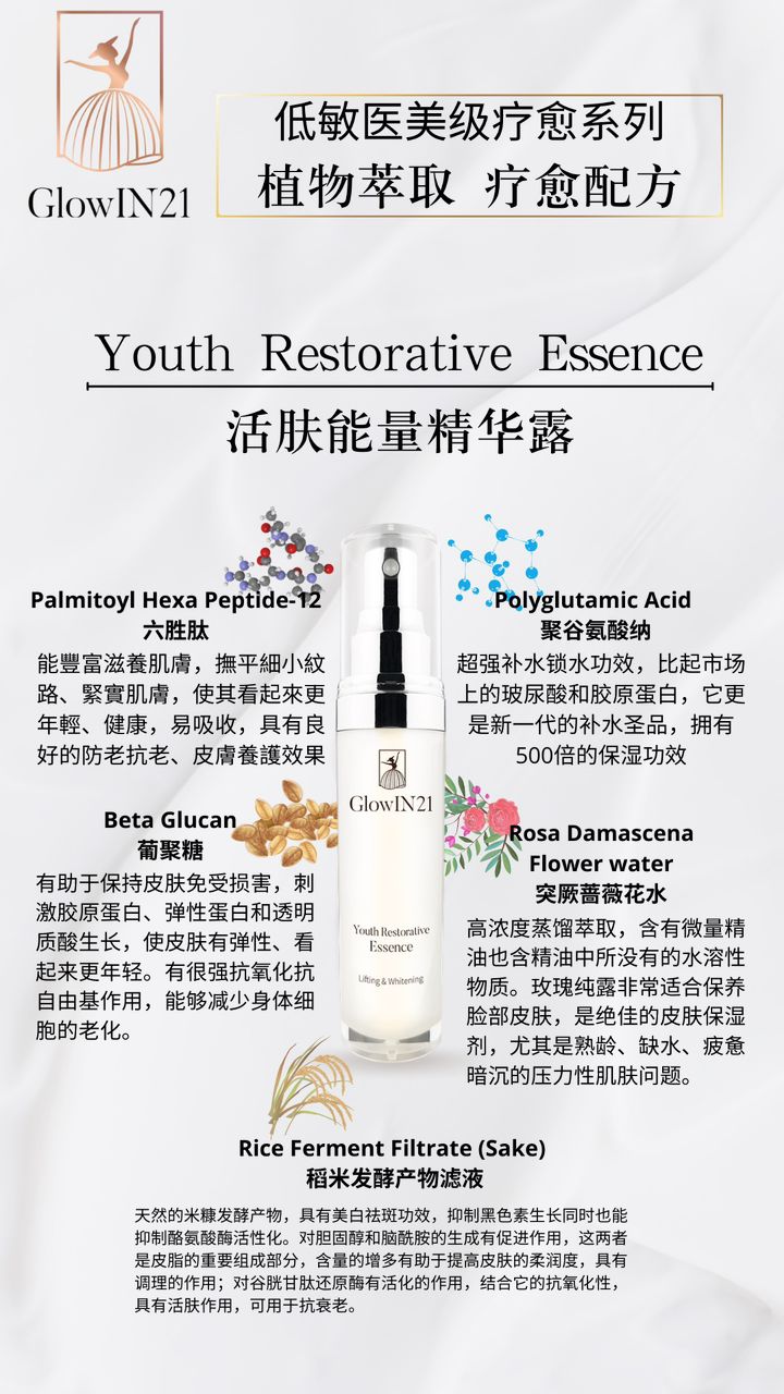 [NOT FOR SALE] GLOWIN21 YOUTH RESTORATIVE ESSENCE 15ML-huwagroup
