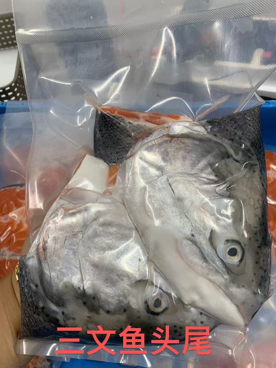 NORWEGIAN SALMON HEAD+TAIL (700g-1kg) 挪威三文鱼头+尾 -TP6-huwagroup