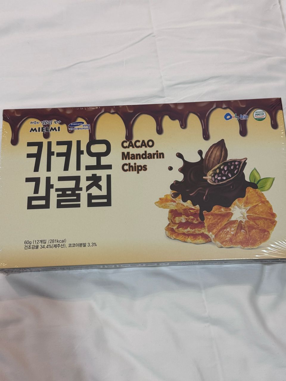 DK14 - YOGURT MANDARIN CHIPS (12ea) 酸奶橘子脆片-huwagroup
