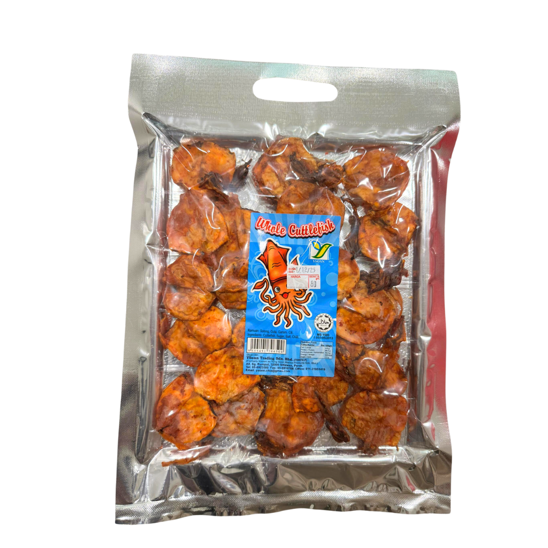 WHOLE CUTTLEFISH (80g) 鱿鱼支 - YS3-huwagroup