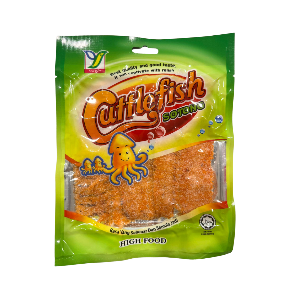 SUGAR CUTTLEFISH (80g) 糖鱿鱼片 - YS6-huwagroup