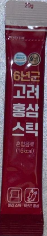 DK37 -6-Year-Old Korean Red Ginseng Jelly Stick 韩国红参果冻条 (20g)-huwagroup