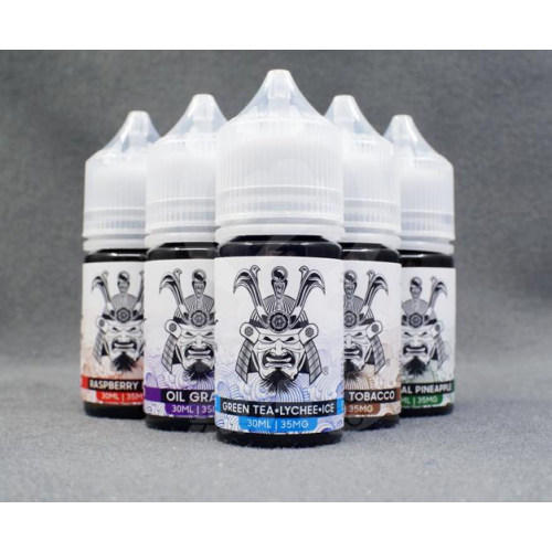 美國 SAMURAI 將軍煙油 鹽 電子果汁 電子煙/菸 煙油 小煙油 小菸油 買5送1