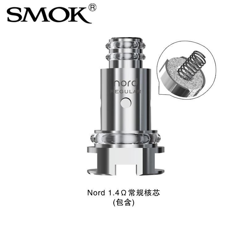 SMOK NORD煙彈 Ceramic 0.6 MESH NORD成品芯 smok nord NORD霧化芯1.4