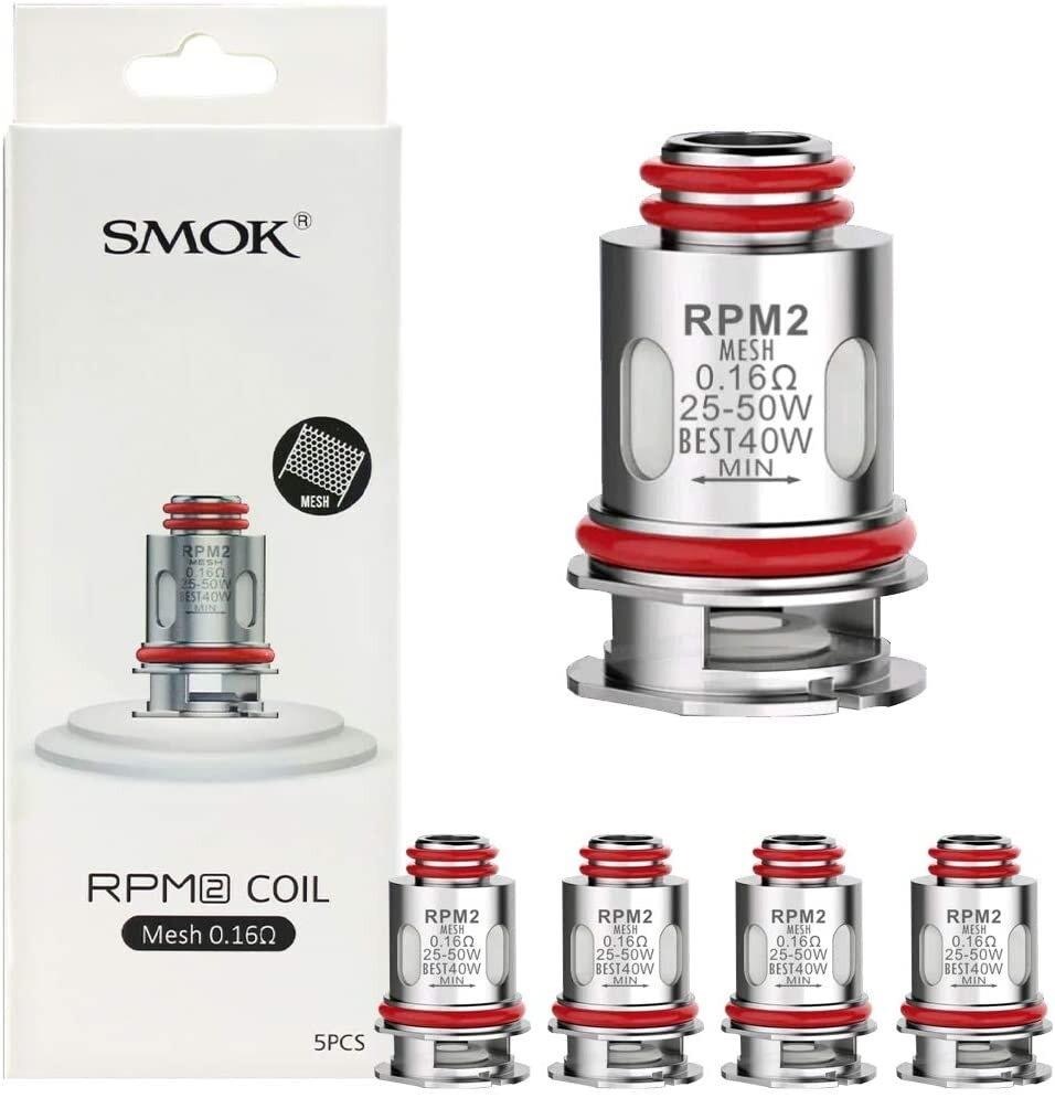 SMOK RPM2 REPLACEMENT COILS/ 0.16ohm成品芯 霧化芯 替換芯 線圈 電子煙空倉主機煙彈 電子煙主機 煙彈 成品霧化器 可替換煙倉 煙芯 電子煙耗材