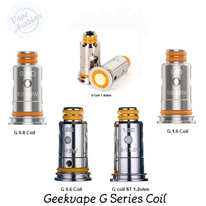 5pcs/pack Geekvape G Series Coil wenax 維納斯 成品芯 霧化芯 替換芯 線圈 電子煙空倉主機煙彈 電子煙主機 煙彈 成品霧化器 可替換煙倉 煙芯 電子煙耗材