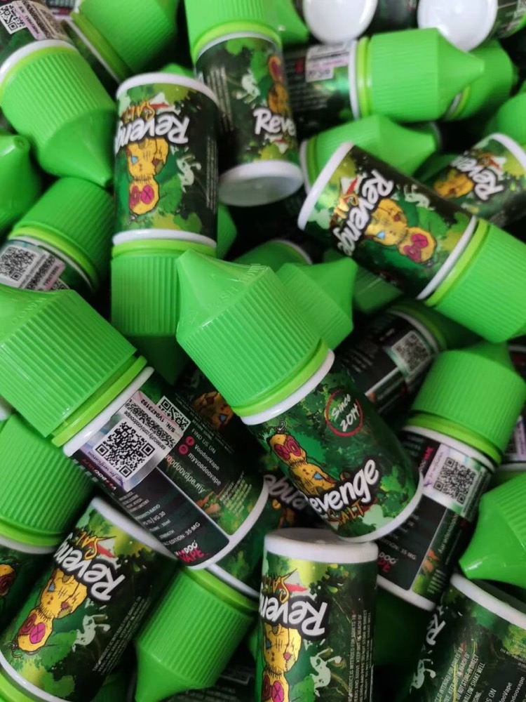 小煙/大煙馬來西亞 VOODOO 巫毒(荔枝薄荷) 30ML #35 鹽 買5送1