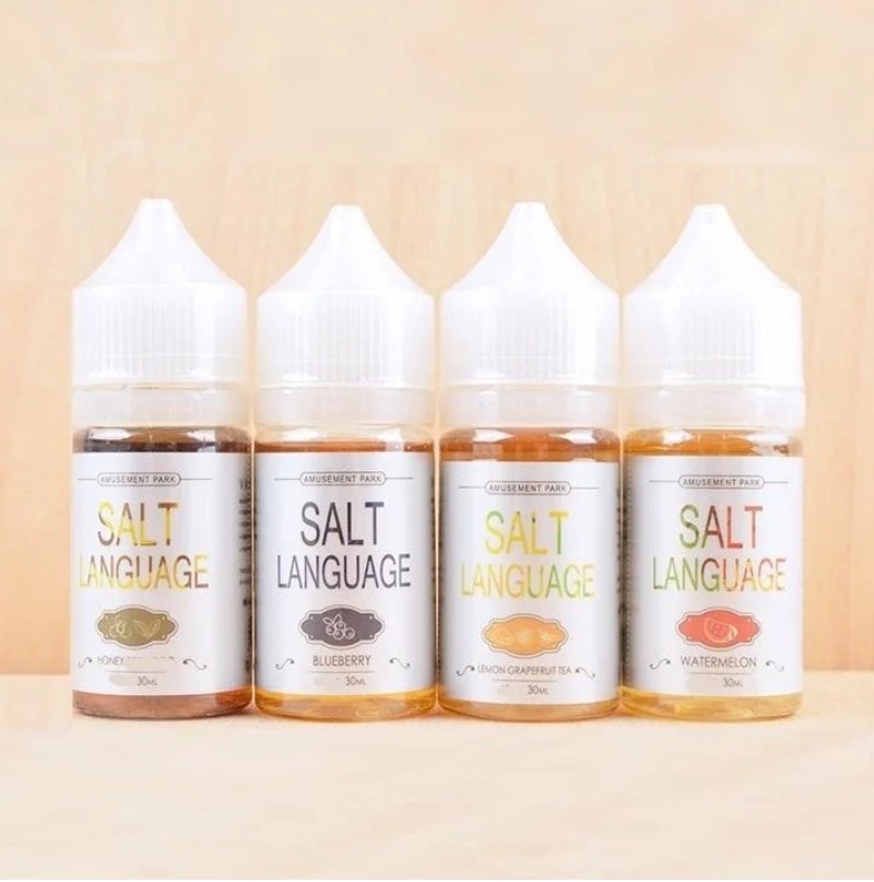 SALT LANGUAGE鹽語 系列 丁鹽 電子煙煙油  5送1