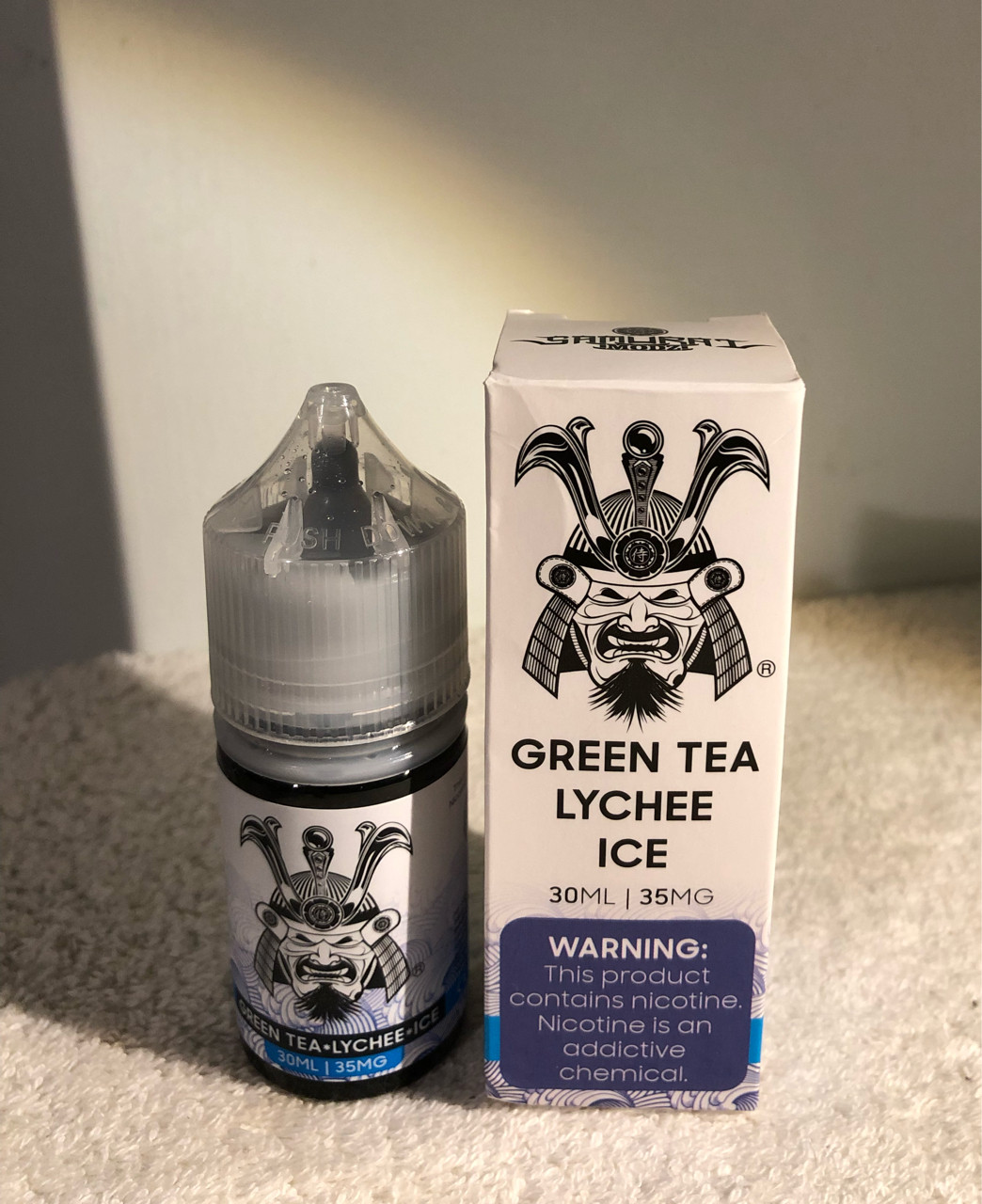 美國 SAMURAI 將軍煙油 鹽 電子果汁 電子煙/菸 煙油 小煙油 小菸油 買5送1