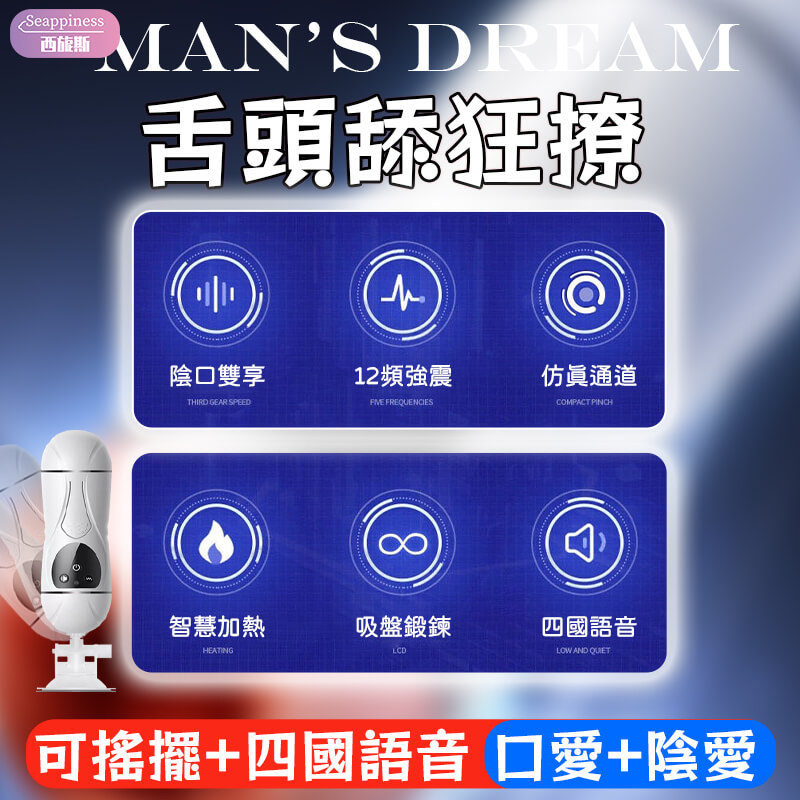 雙端通道互動式飛機杯 | 雙入口緊緻細膩 | 通道顆粒加大刺激