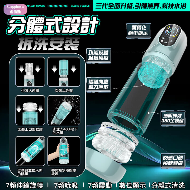可拆卸清洗飛機杯