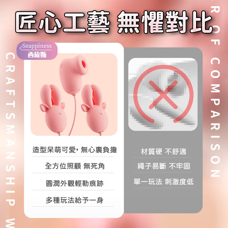 鹿鹿乳夾 | 產品對比展示