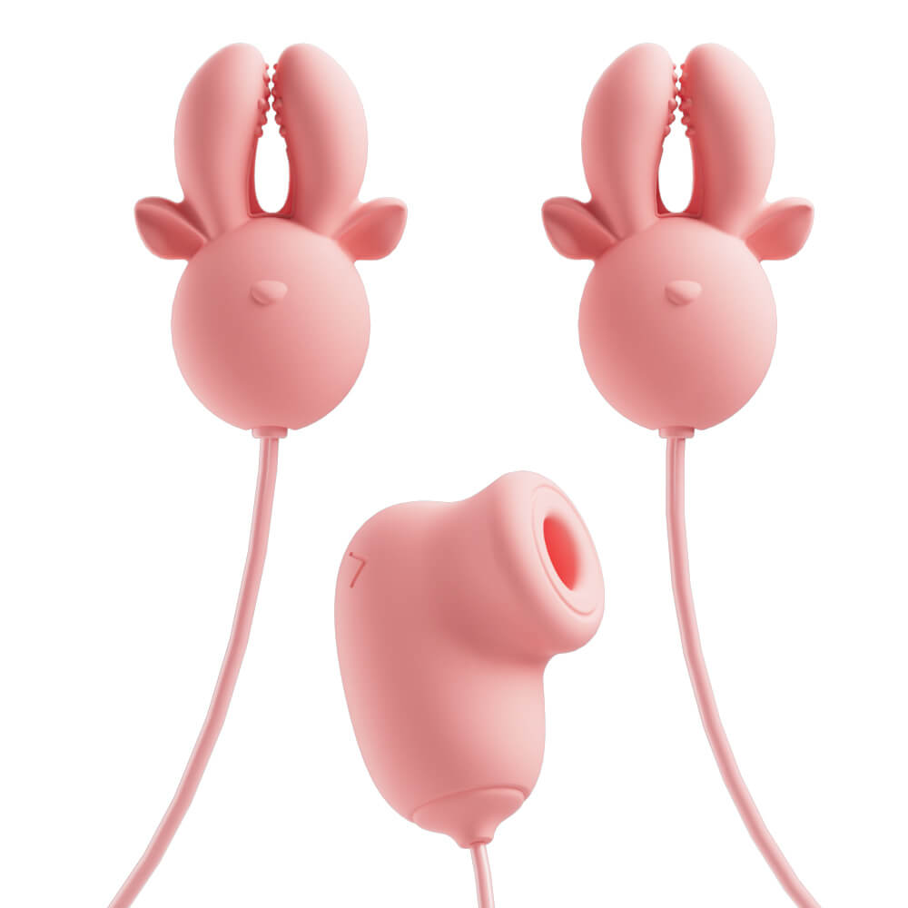 鹿鹿乳夾 | 白底圖 | seappiness西旎斯情趣