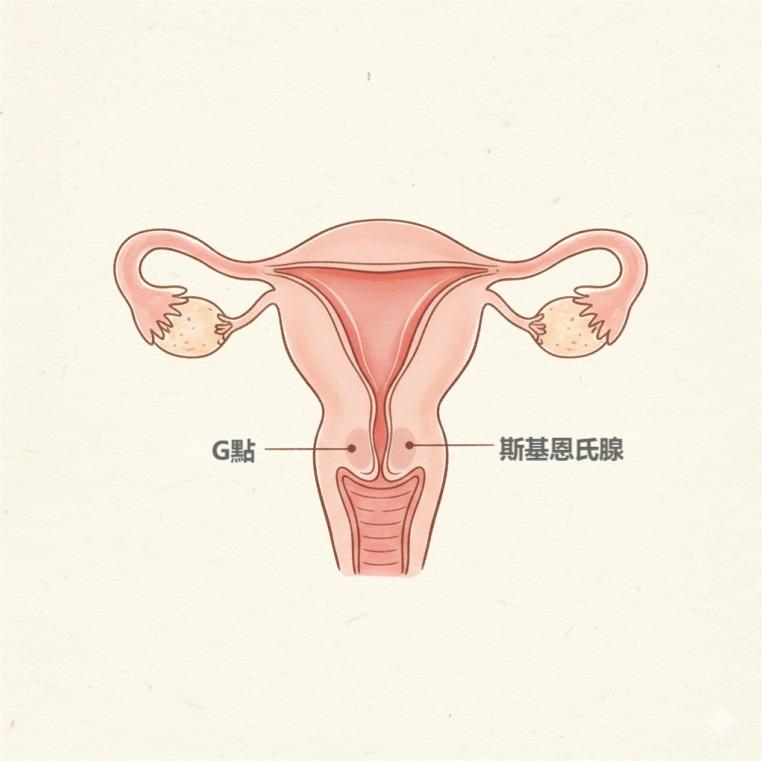 潮吹是什麼？女性身體構造圖解