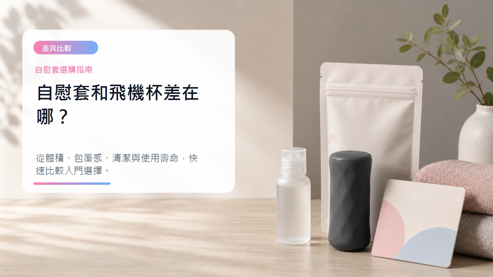 自慰套和飛機杯差在哪文章封面
