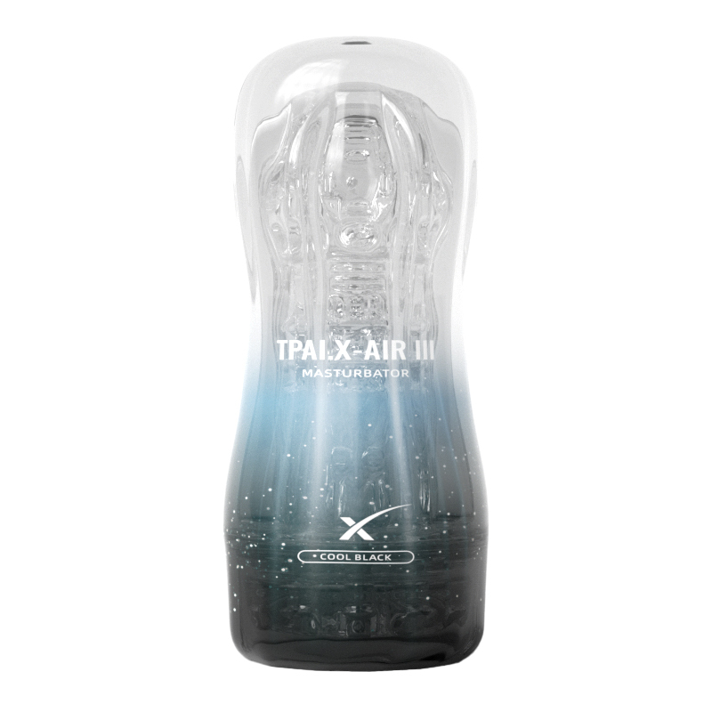 TPAI-X系列自慰訓練杯｜彩虹飛機杯Ⅲ代（含柔珠）｜空氣吮吸螺旋紋理｜只需手指一按控制不同强度｜柔珠玩法帶球射門-Seappiness