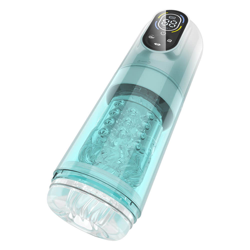 勃樂二代水浴飛機杯 | 伸縮旋轉吮吸震動 | 水浴中榨精