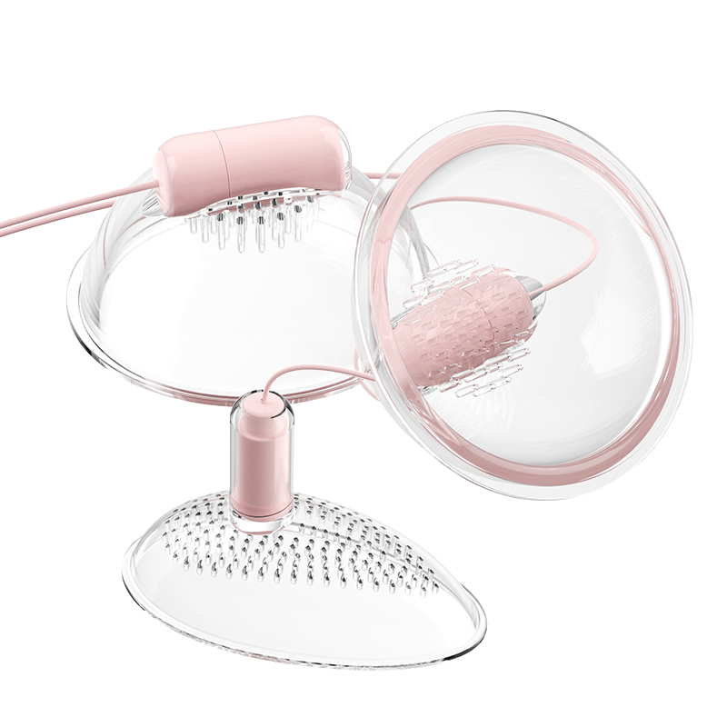 爆震乳房按摩器 | 吸舔四大技術 | 又吸又添上下雙體驗