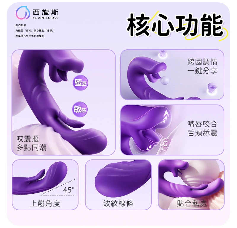 功能全面升級，精準刺激敏感點位