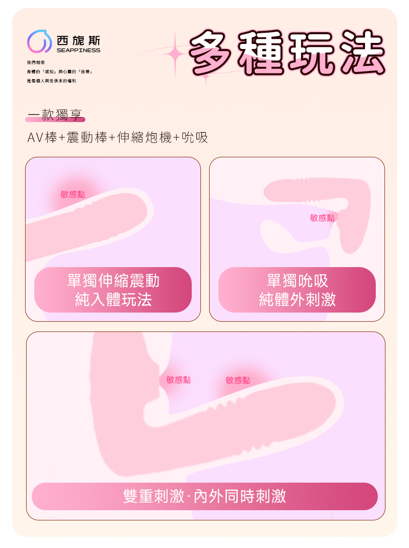同時滿足多種玩法、