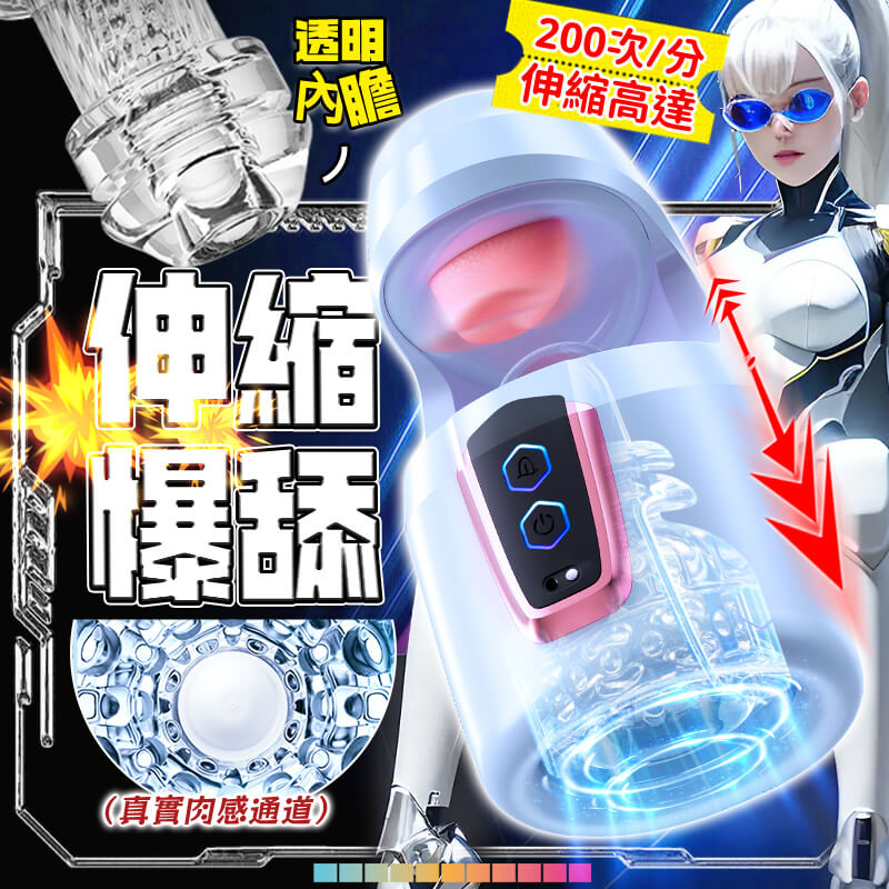 全自動伸縮脫敏訓練飛機杯-產品圖1