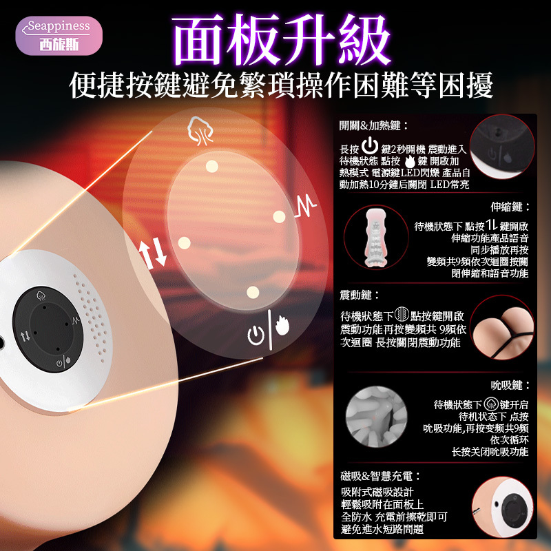 橋本復刻電動名器 | 女優1:1復刻 | 電動+加溫