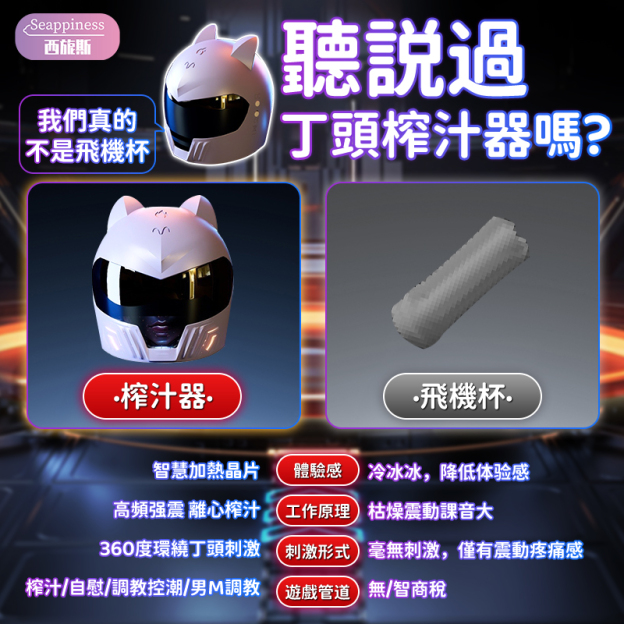 外星人訓練器 | 龜頭訓練器 | 10頻調節