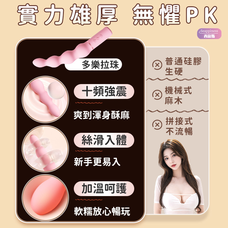 多樂拉珠 | 柔軟開缸 | 激爽不痛