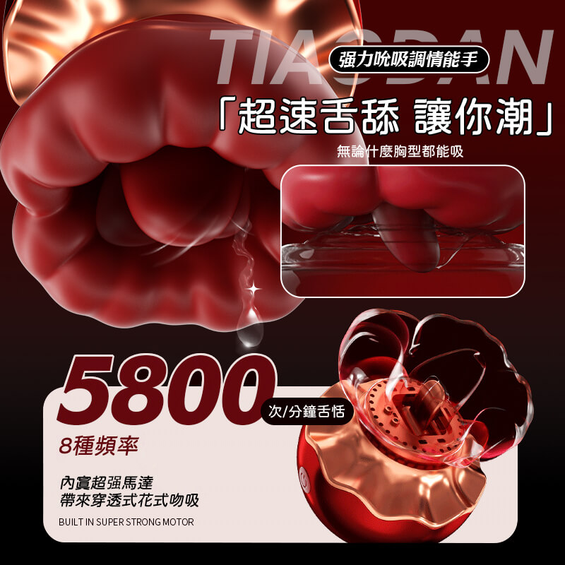 跳蛋-口愛花吮吸舌舔跳蛋詳情圖5