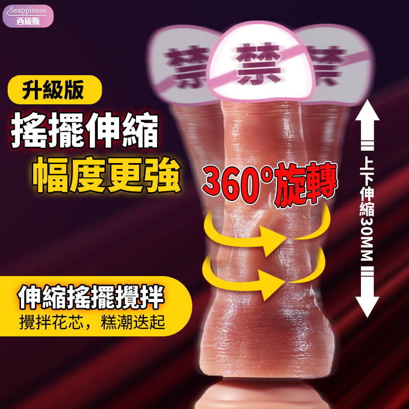 大老粗陽具 | 最深16cm | 旋轉攪動360°