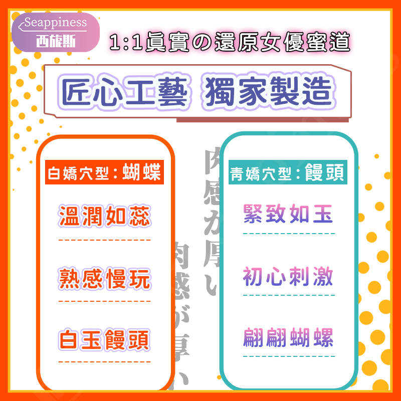 青白愛戀 | 青白雙嬌名器 | 三段式通道