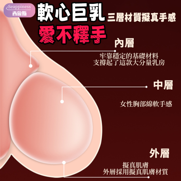 嫩嫩小露 | 半身名器飛機杯 | 乳陰肛三種玩法