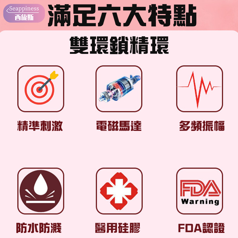 龍騎士鎖精環 | 前置夫妻共用 | 後置無精高潮
