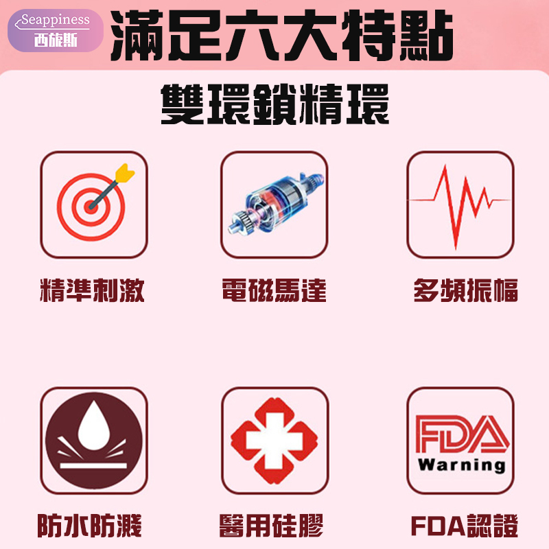 龍騎士鎖精環 | 前置夫妻共用 | 後置無精高潮