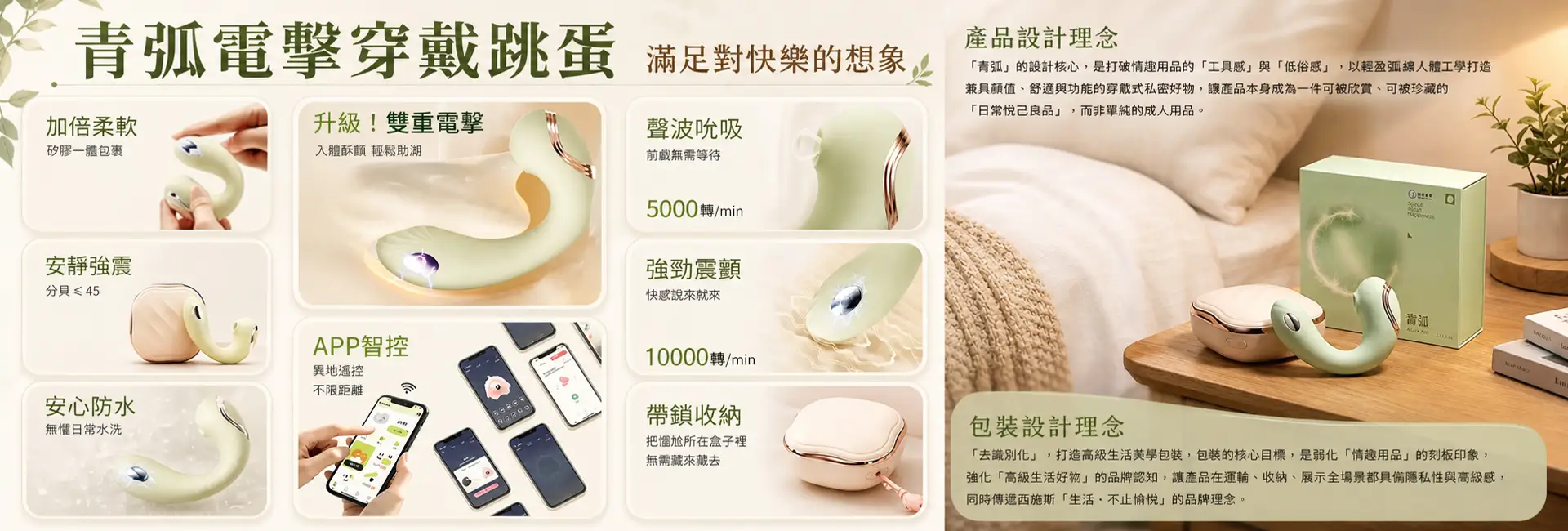青弧電擊跳蛋產品展示