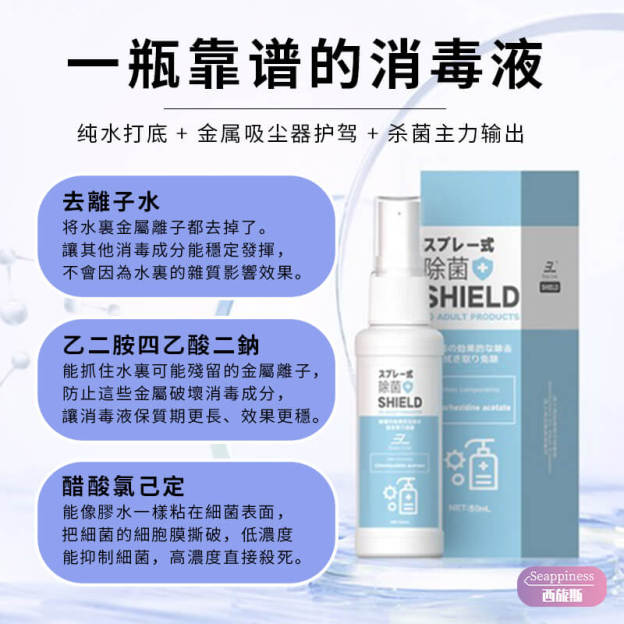 消毒清洗液 | 99.99%抑菌率 | 性玩具抑菌清潔噴霧