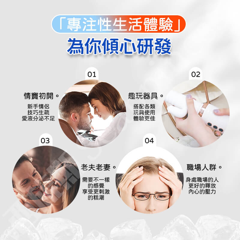 冰熱感水性潤滑液 | 冷熱觸感體驗 | 易清洗無殘留