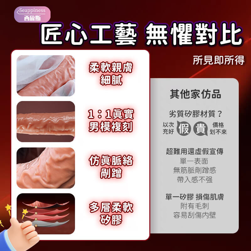 摩根陽具 | 仿真青勁 | 非電動三型號肉棒