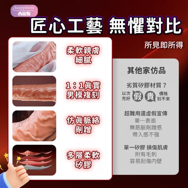 摩根陽具 | 仿真青勁 | 非電動三型號肉棒