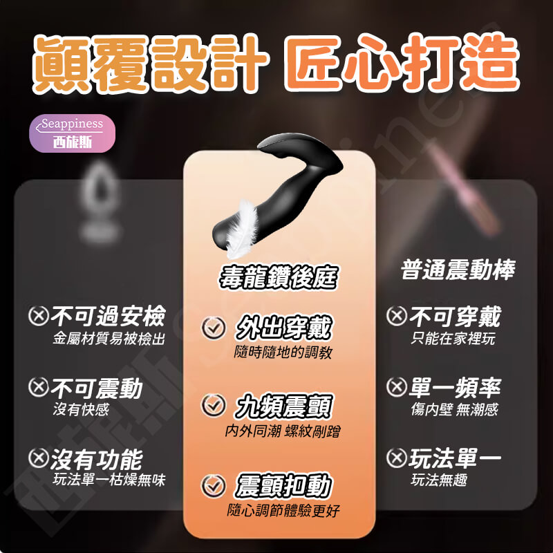凱撒前列腺按摩器-Seappiness西旎斯5