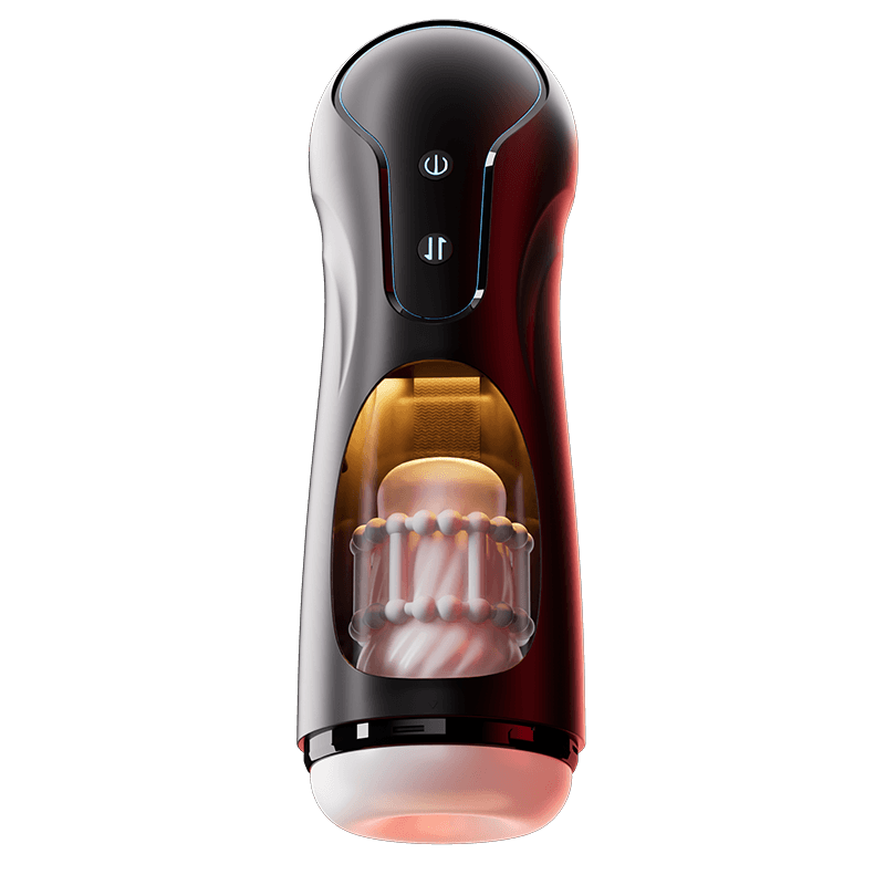 幻影電動飛機杯 | 夾震猛榨爽感 | 通道深縮超長距離