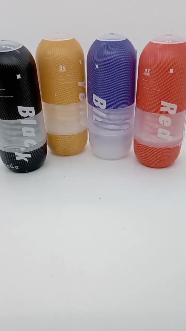 Seappiness 24h出貨 四色可選立體通道 老二自慰 飛機杯 重複使用 抽插夾吸 透明 自慰杯 自慰套 自慰器男用 陰莖訓練器 情趣用品