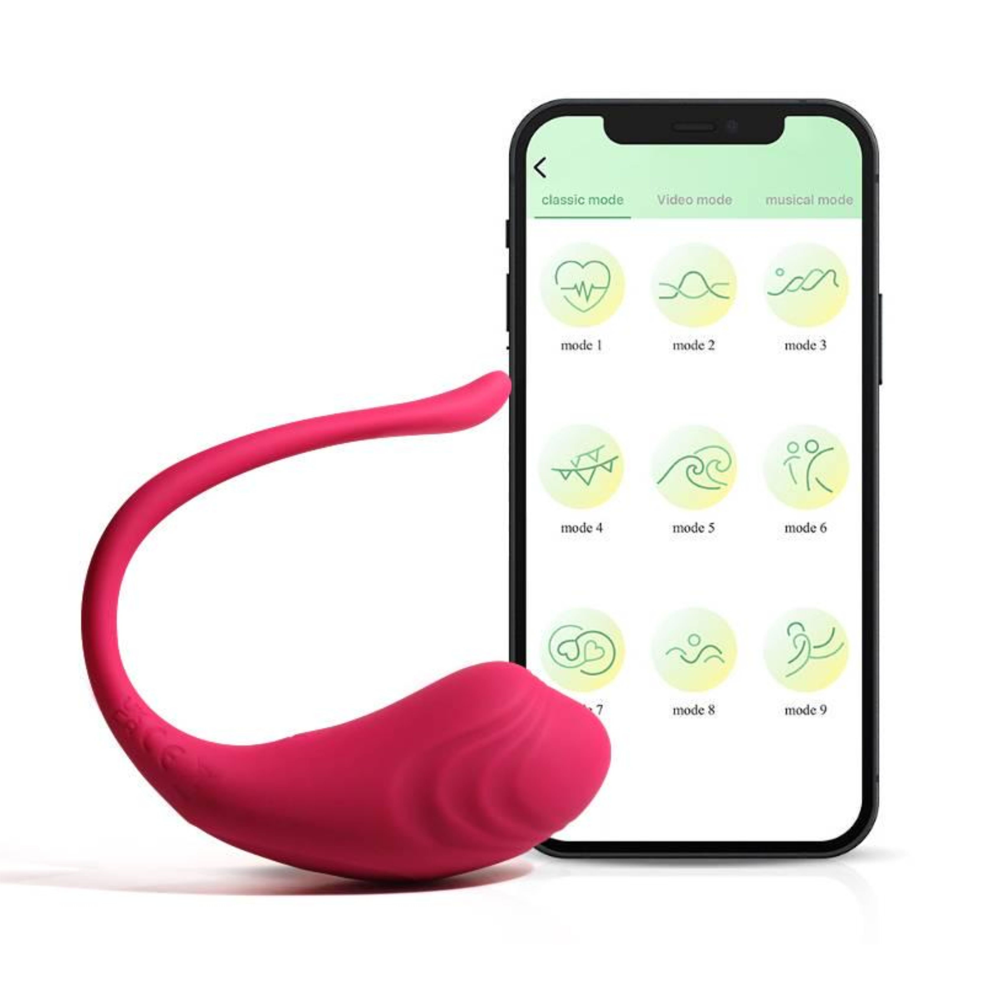 小蝌蚪跳蛋丨大頭猛震丨遠程app遙控-Seappiness