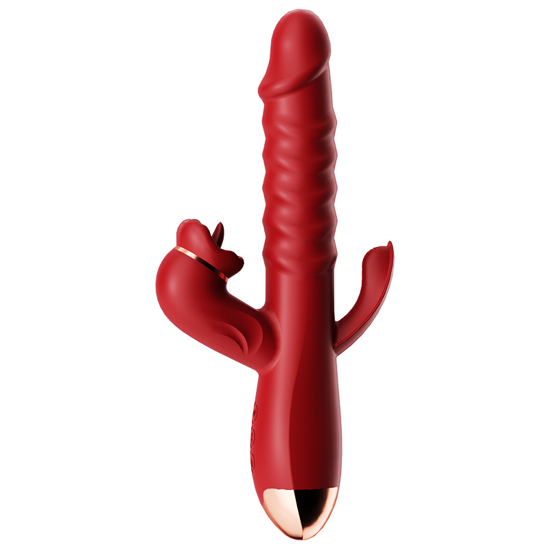 魔力舌舔按摩棒 | 10頻震動+伸縮+舌舔 | 智能加溫不冷漠