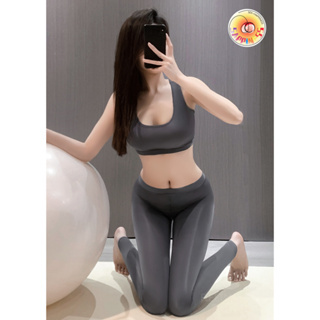 Seappiness 24h出貨 開襠雙拉鏈瑜伽褲 愛愛時方面脫掉 情趣內褲  免脫拉鍊 性感開檔 連褲襪 性感褲襪 瑜伽褲-Seappiness