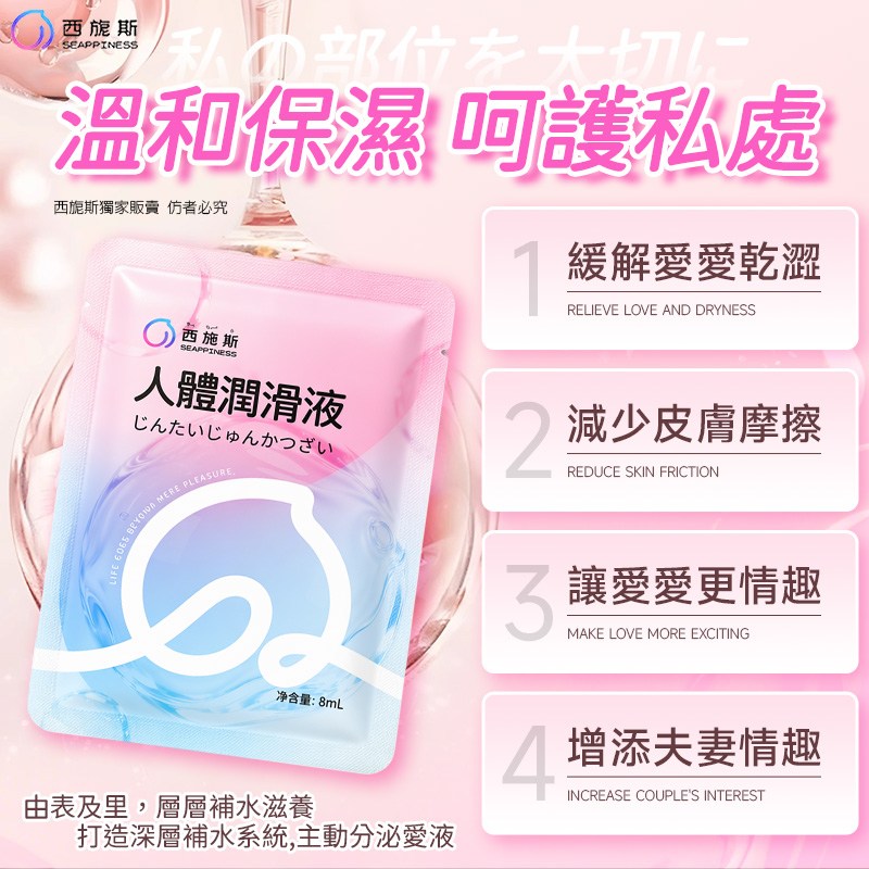 便攜式天然潤滑液 | 天然溫和不刺激 | 隨時性愛潤滑液