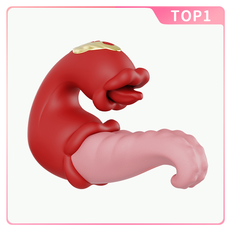 美杜莎仿真按摩棒 | 攪插舔多功能合一 | 體驗仿真按摩棒感覺